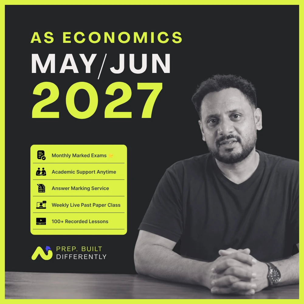 AS Economics May/June 2027 courses by Adil Usman
