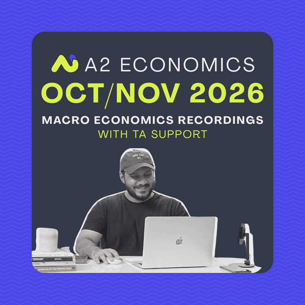 A2 MACRO ECONOMICS BUNDLE