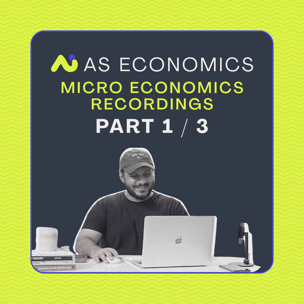 AS MICRO ECONOMICS PART 1/3