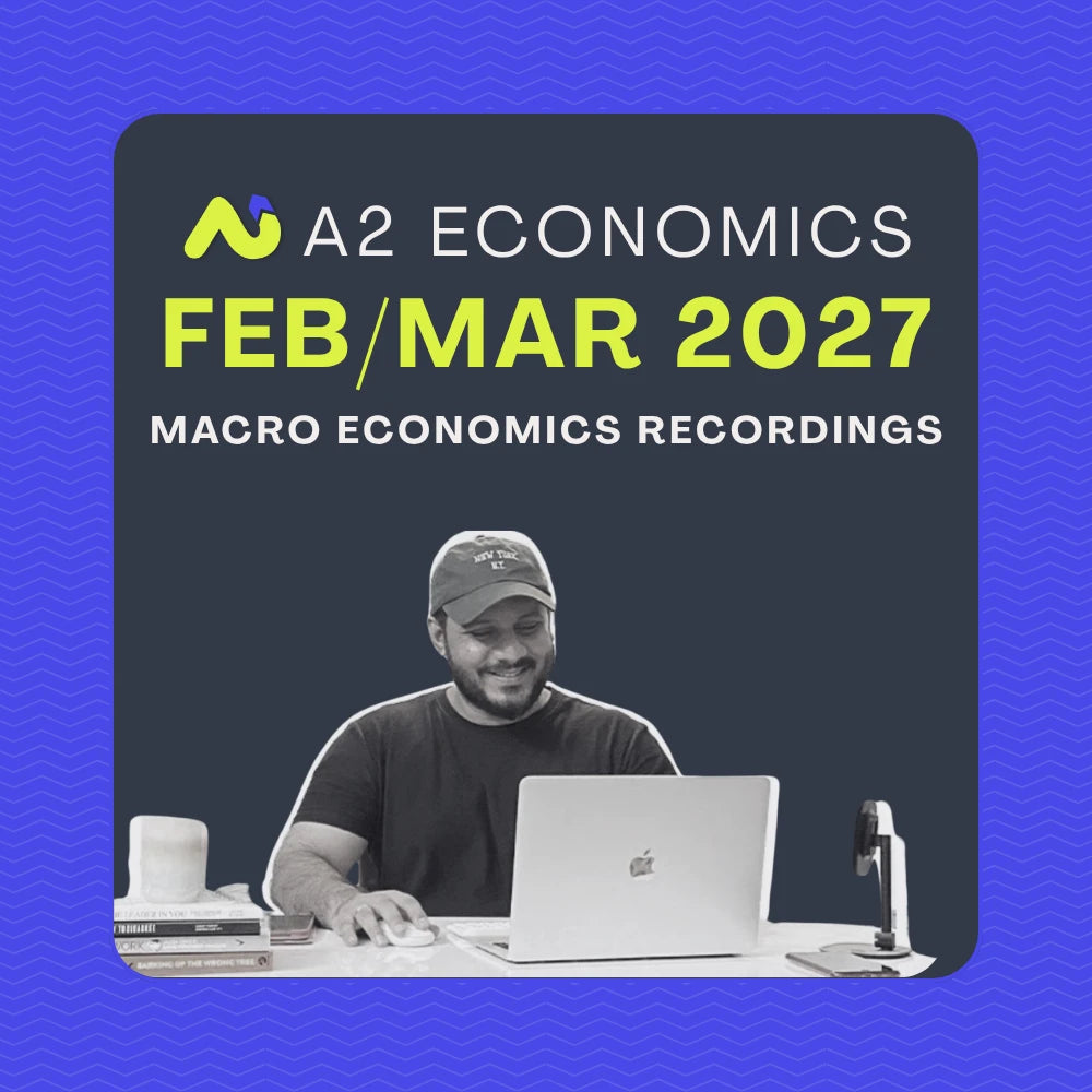 A2 Level Macroeconomics Feb/Mar 2027 recorded lessons bundle by Adil Usman