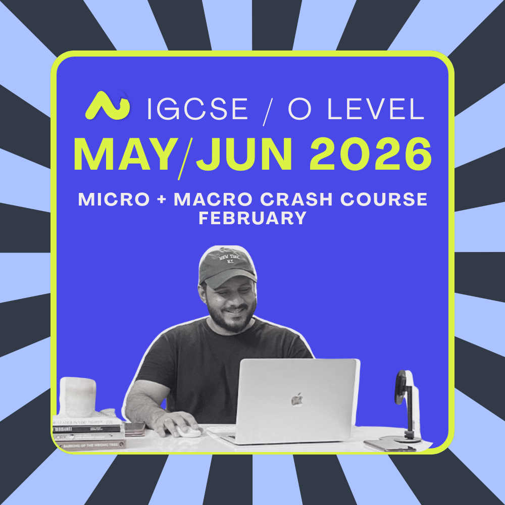 IGCSE/O LEVEL ECONOMICS - MICRO + MACRO CRASH COURSE - FEBRUARY