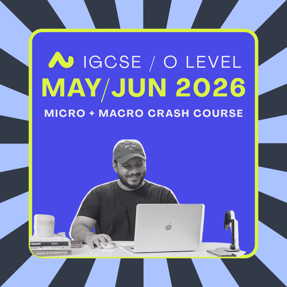 IGCSE/O LEVEL ECONOMICS - MICRO + MACRO CRASH COURSE