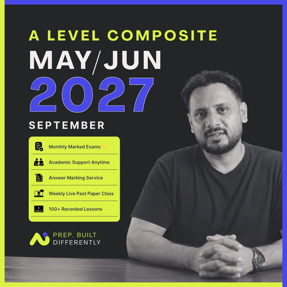 A Level Economics Composite May/June 2027 September intake by Adil Usman